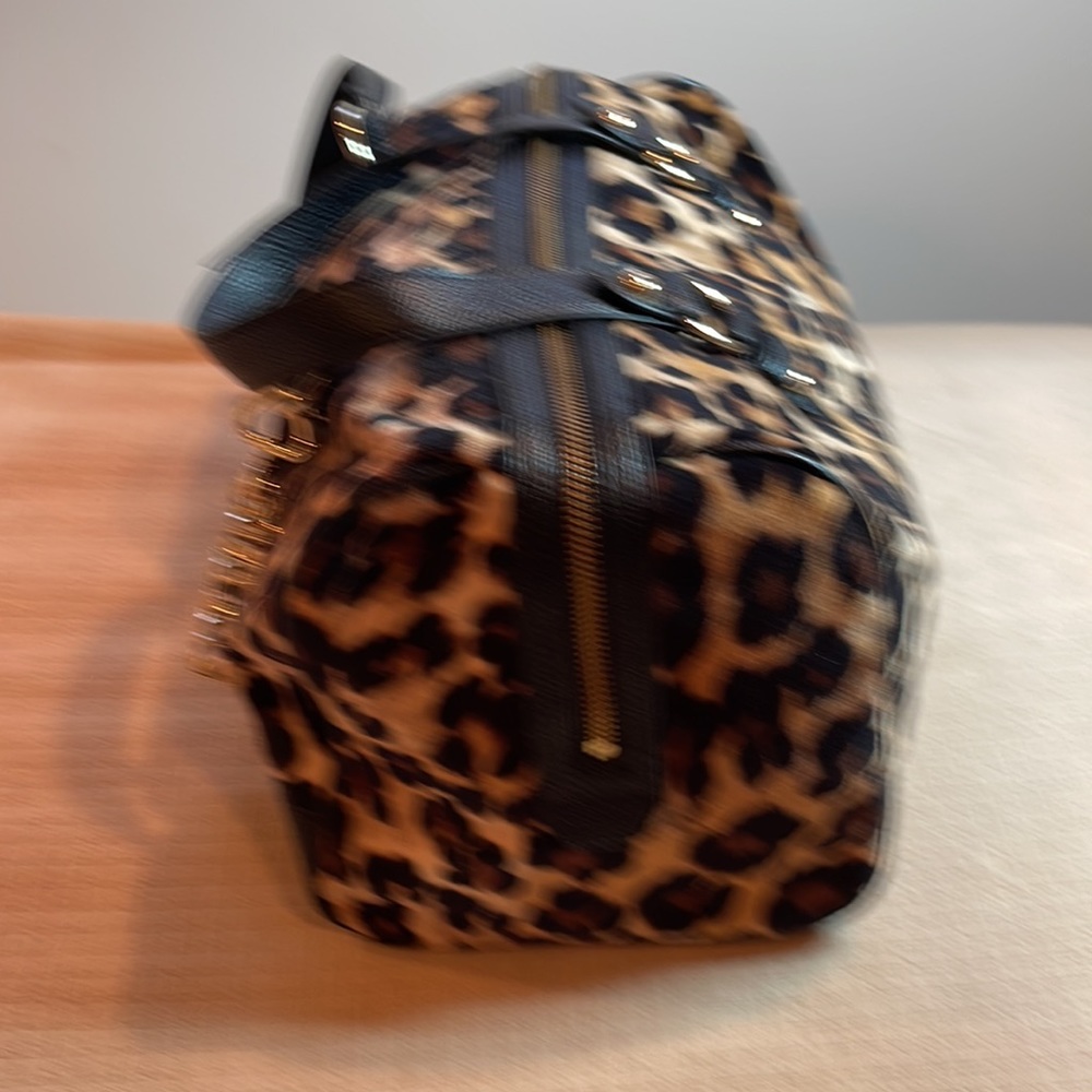 Vintage Juicy Couture Animal Print Duffle - Picture 5 of 6